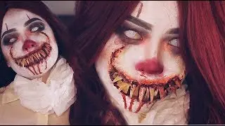 Pennywise Clown SFX Makeup || Mslaviniaful