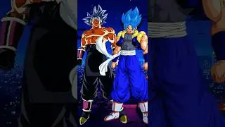 Dragon ball Fusion Goku vs black Goku