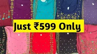 💥Just ₹599 Only Hand Work Kurtis Offer💥Hi Fi Collections Coimbatore #offer #kurtis #handwork #online