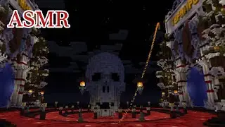 ASMR minecraft | играем в таркаду на сервере TeslaCraft