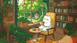 Coffee Time in Forest Caf&eacute; ☕ | Chill jazz hip hop lofi to relax, study & unwind
