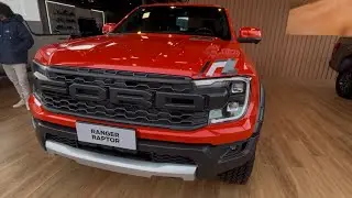 Nova Ford Ranger Raptor na cor Laranja Saara &ndash; Pot&ecirc;ncia e Off-Road sem limites