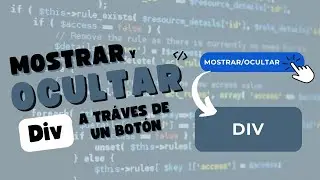 💻 Show and Hide Divs | HTML + CSS + JavaScript 🎨