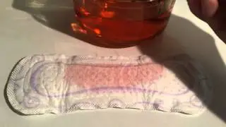 Poise Liner Absorbency Test!