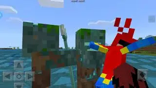 Новые версии minecraft pe 1.7.0 и 1.8.0 обзор с подругой