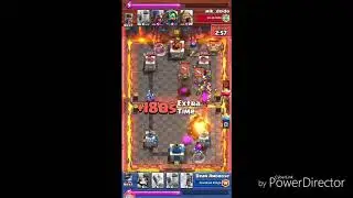 Best match in CLASH ROYALE of 2018.Triple Elixir Challenge.