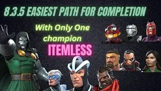 Act 8.3.5 Easy Path For Completion Dr.Doom vs  Whole Path  Angela VS Havok Boss mcoc