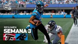 Atlanta Falcons vs. Carolina Panthers | Resumen NFL en espa&ntilde;ol - Semana 3 | NFL Highlights 2025