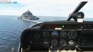 Le Mont saint MIchel fly simulateur 2020