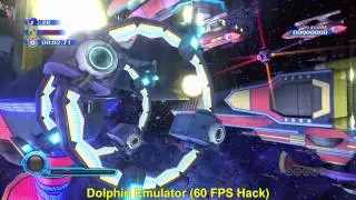 Sonic Colors (Wii/Dolphin): Wii vs. Dolphin (60 FPS Hack) Comparison