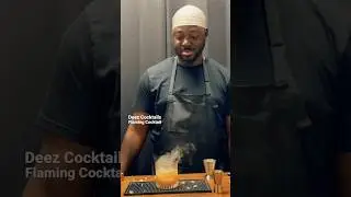 The Flaming Cocktail #drinkshow #recipe #video #recommended #deezcocktails #cocktailrecipe #craft