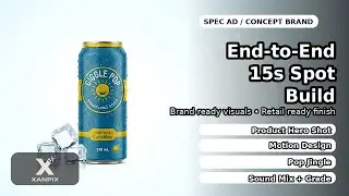AI Spec Ad (Concept Brand) | Product + Packaging + Jingle + Motion