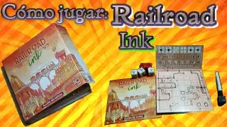 C&oacute;mo Jugar Railroad Ink | Tutorial Railroad Ink