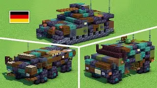 Учебное пособие по Minecraft Marder, Fuchs, Dingo Bundeswehr APC IFV