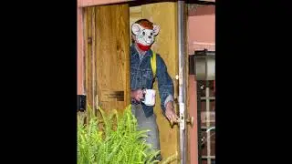 Kate Spade&rsquo;s husband emerges in bizarre mouse mask