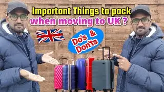 Indian Students & family Important things to pack - when coming to UK
