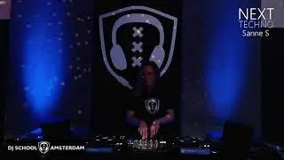 Amsterdam HOMESTREAM Live, Sanne S, Next Techno,  Dj School Amsterdam  26 03 2021