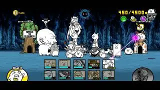 David Vs la luna [The battle cats gameplay]