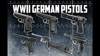 Pistols used by the German Nazi in ww2. #history #army #ww2 #militaryarchive #worldwar2 #history