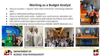 Employer Briefing: MD Department of Budget and Management