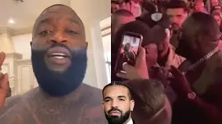 Rick Ross SPEAKS OUT On Being JUMPED By Drake Fans In Canada &ldquo;NOBODY HIT ME, BUSTER WAS..