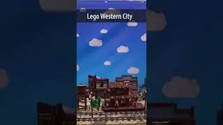 Huge LEGO Wild West Layout #shorts