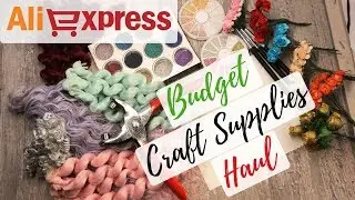 Where to Buy Cheap Craft Supplies / Budget Craft Supplies Haul / Doll Accessoires Aliexpress