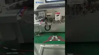 Cable Cutting stripping printing and inserting tube machine