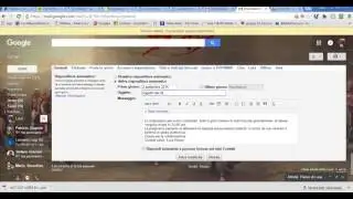 Come impostare l'autorisponditore su gmail - Tutorial