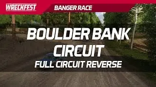 [Wreckfest] Banger Race: Boulder Bank Circuit (Full Circuit Reverse)