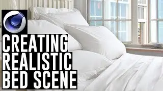 Creating a Bed Scene Live (Cinema 4D)