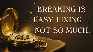 The man who fixed clocks and broke