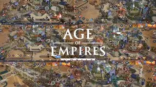 WAR KVK K195 VS K182 SIEGE OF THE RALLY | AGE OF EMPIRES MOBILE