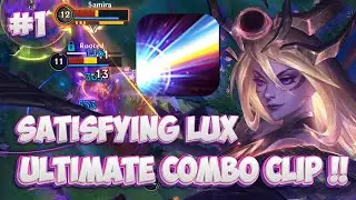 SATISFYING LUX COMBO MONTAGE / CLIP #1 // LEAGUE OF LEGENDS WILD RIFT
