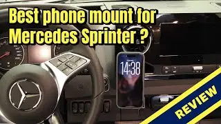 The Best Phone Mount for Mercedes Sprinter? | Offroam Review & Installation in my Hymer Crossover