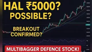 HAL Share Target 5000? | HAL Stock Analysis | Breakout or Fakeout? | Best Defence Stock 2025