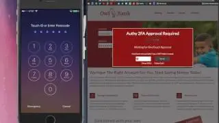 Demo: Twilio Authy 2FA Widget Approval