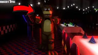 FREDDY FAZBEAR IS CHASING ME AROUND THE PIZZERIA.. || The Secrets of Fazbear Entertainment (FNAF)