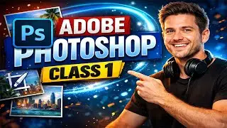 Adobe Photoshop Class 1 | Complete Beginner Introduction (2026)