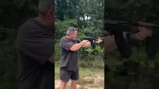 Alfa tactical shooting The Draco at piglet road range