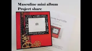 Masculine mini album - Project share
