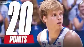 Gradey Dick Drops 20 PTS In First Game At Kansas | Full Highlights