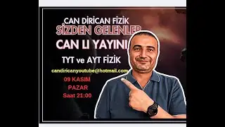 2026 YKS ye Hazırlanıyoruz (09 Kasım Soru Çözümü Canlı yayını)