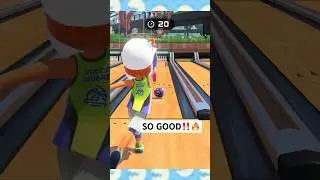 I'm TERRIBLE at Nintendo Switch Sports Bowling #vtuber #vtuberclips #nintendo #wiisports