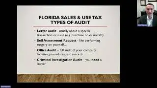 Navigating Florida Sales Tax Audits!