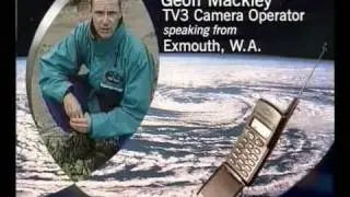 Cyclone Vance on TV3 News