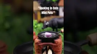 👉 &ldquo;Miniature Roti & Bhindi Masala 🍲 | Tiny Cooking in Cute Pots | Miniature Food Fantasy #shortsfeed