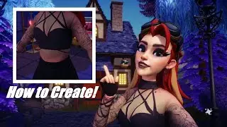 [TUTORIAL] Crop design with tattoo's in Disney Dreamlight Valley!
