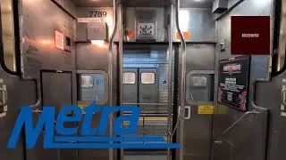 Metra Pullman Car 7789 - Doors Closing