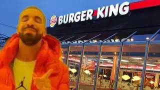 DRAKE GOES TO BURGER KING